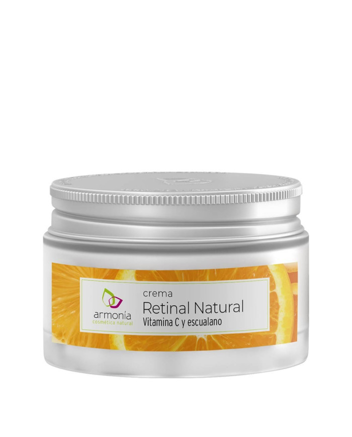 ARMONÍA Crema Retinal Natural Vitamina C y Escualano 50ml