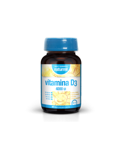 DIETMED Naturmil Vitamina D3  4000 Ul. - 60 Caps.