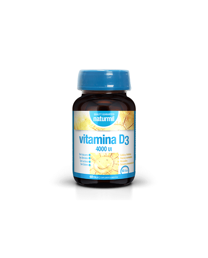 DIETMED Naturmil Vitamina D3  4000 Ul. - 60 Caps.
