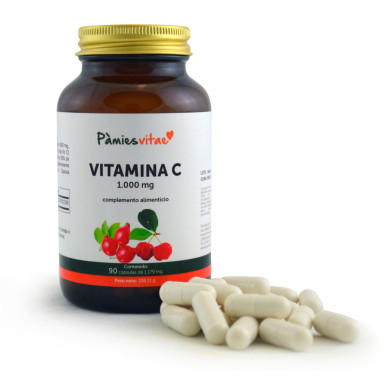 PAMIES VITAE Vitamina C PV (90 cápsulas) 1000mg