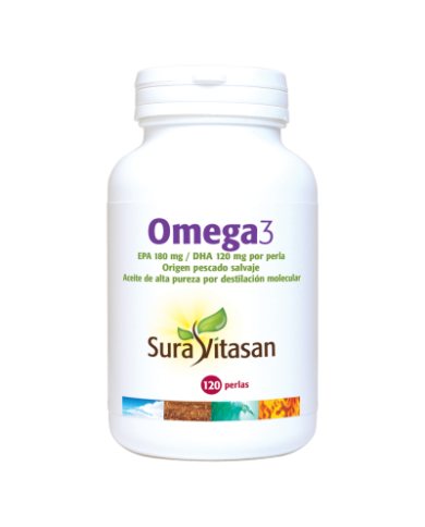 SURAVITASAN Omega 3 Anchoa 1200 mg. 120 perlas