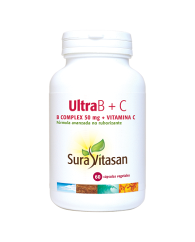 SURAVITASAN Ultra B Complex + Vit. C  60 cápsulas