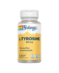 SOLARAY L-Tirosina 500 mg. 50 Cápsulas