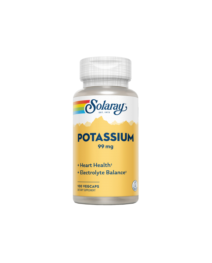 SOLARAY Citrato de Potasio 99 mg. 60 Cápsulas