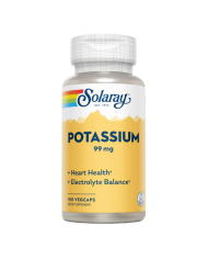 SOLARAY Citrato de Potasio 99 mg. 60 Cápsulas