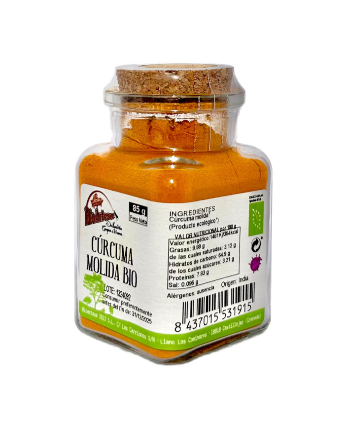 BIOARTESA Cúrcuma Bio 85 grs.