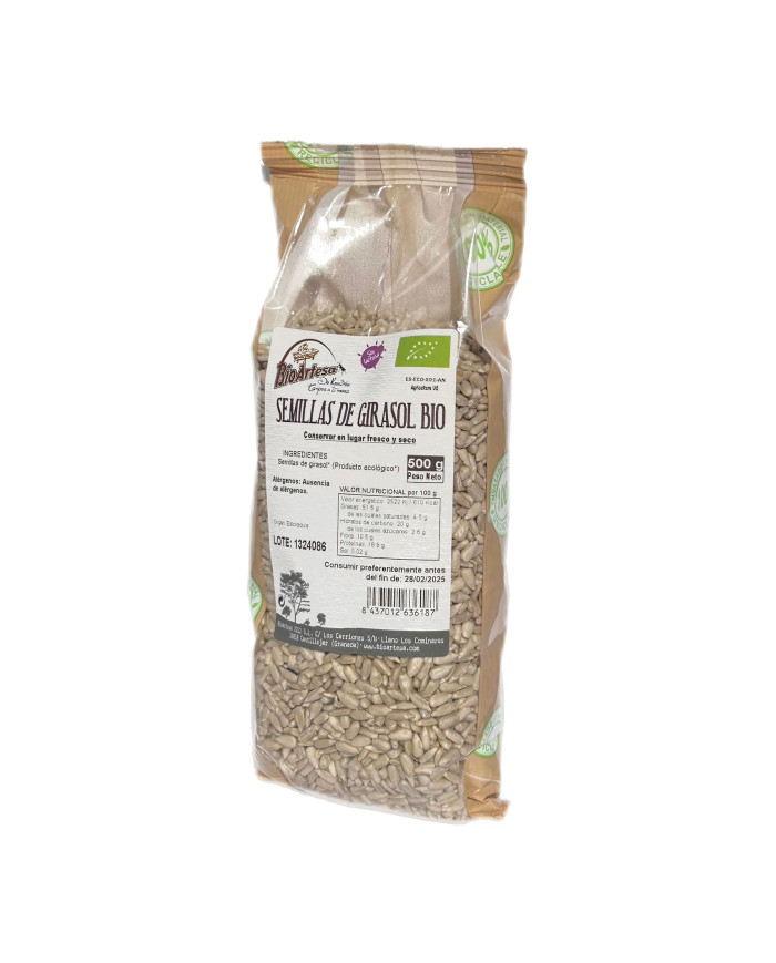 BIOARTESA Semillas Girasol Bio 500 grs.