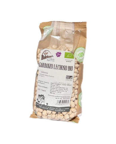 BIOARTESA Garbanzo Lechoso Bio 500 grs.