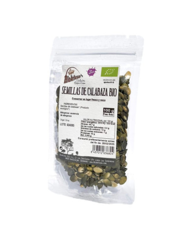 BIOARTESA Semillas Calabaza Bio 100 grs.