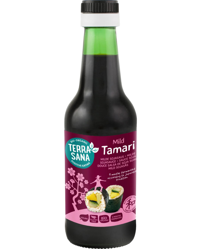 Salsa Soja Tamari Bio TERRASANA 250 ml.