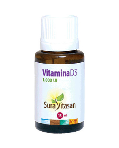 Vitamina D3 SURAVITASAN 1000 ui 15 ml.