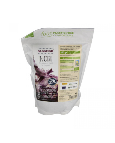 ALGAMAR Alga Nori Copos Eco 100 grs.