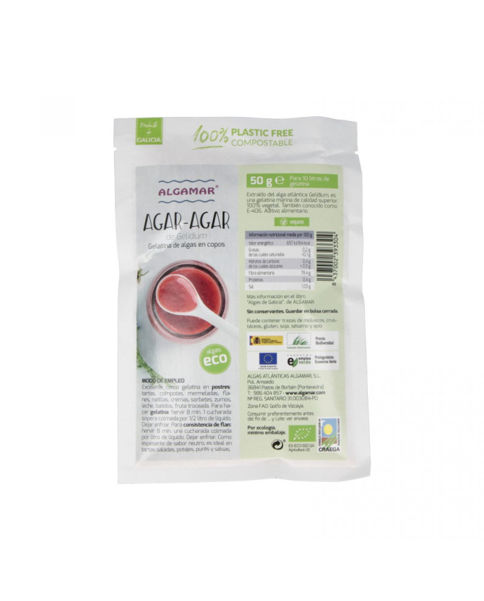 ALGAMAR Agar Agar Eco Copos 50 grs.