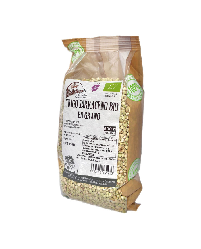 BIOARTESA Trigo Sarraceno Grano Bio 500 grs.
