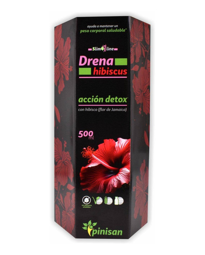 PINISAN Drena Hibiscus Botella 500 ml.