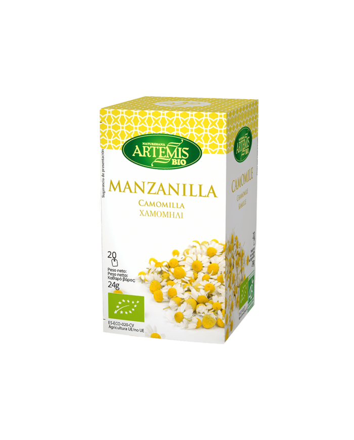 ARTEMIS Infusión Manzanilla Eco 20 filtros.