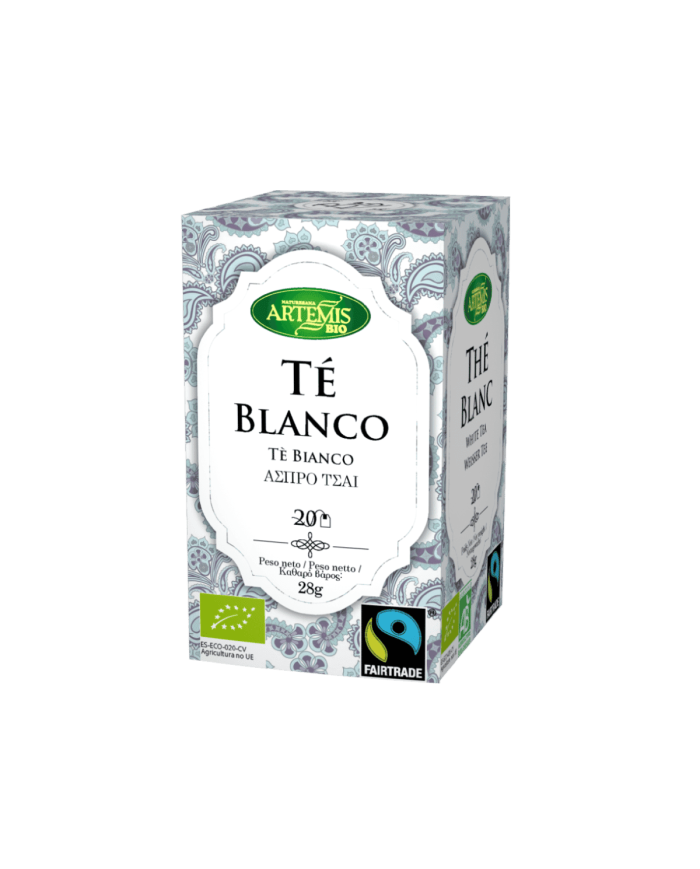 ARTEMIS Té Blanco Eco 20 filtros.