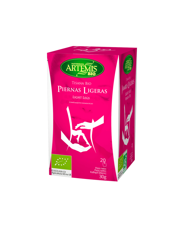 ARTEMIS Infusión Piernas Ligeras Eco 20 filtros.