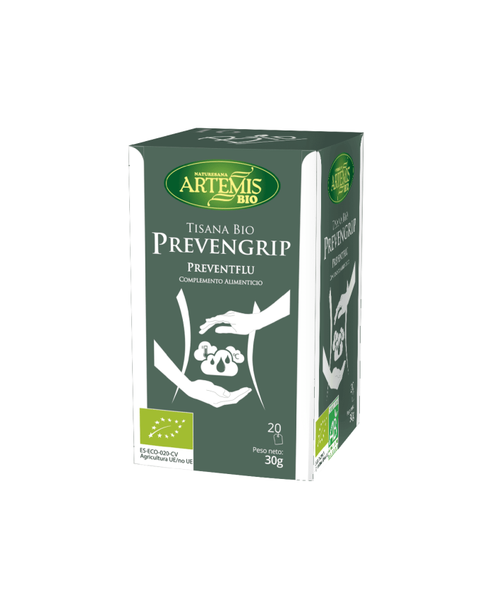 ARTEMIS Tisana Prevengrip Bio 20 filtros.