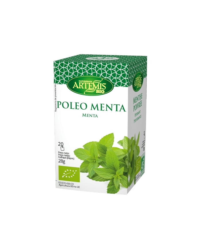 ARTEMIS Infusión Menta Poleo Eco 20 filtros.