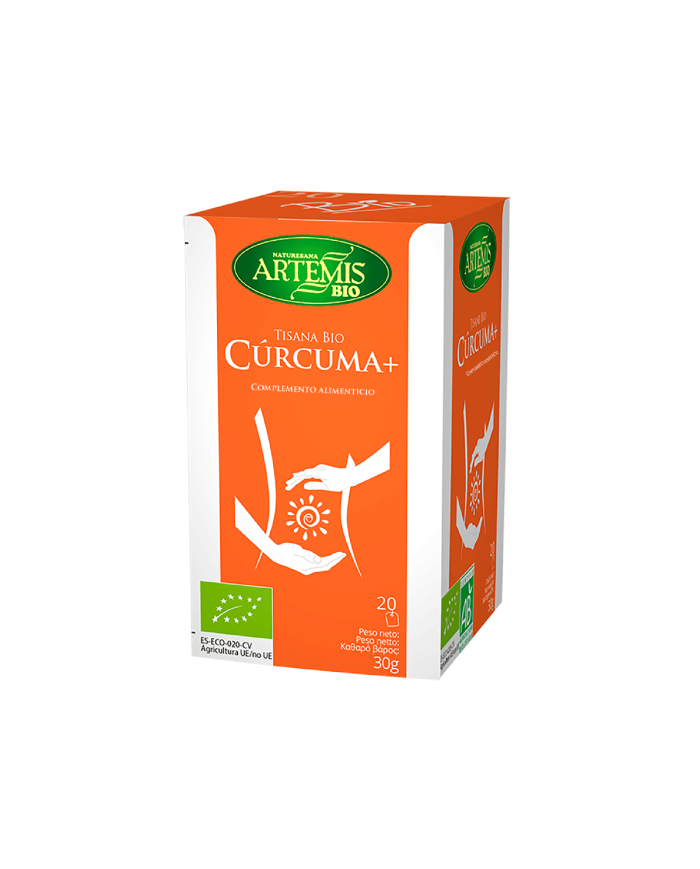 ARTEMIS Cúrcuma Plus Bio 20 filtros.
