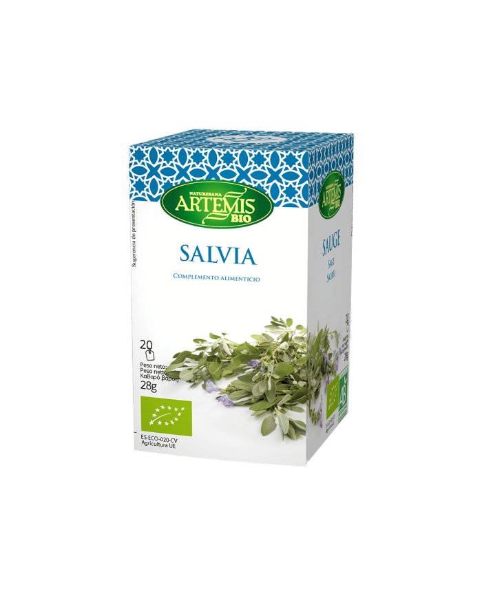 ARTEMIS Infusión Salvia Eco 20 filtros.