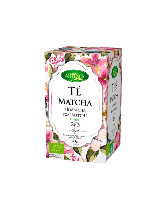 ARTEMIS Té Matcha Eco 20 filtros.