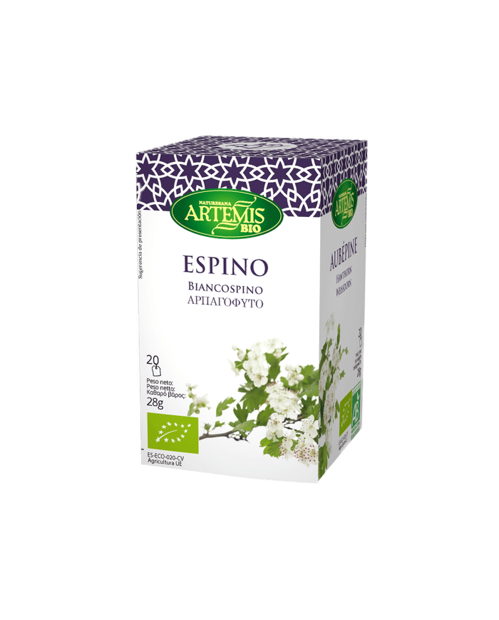 ARTEMIS Infusión Espino Blanco Eco 20 filtros.