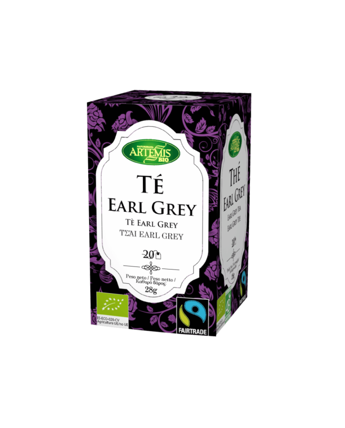 ARTEMIS Té EARL Grey Eco 20 filtros.