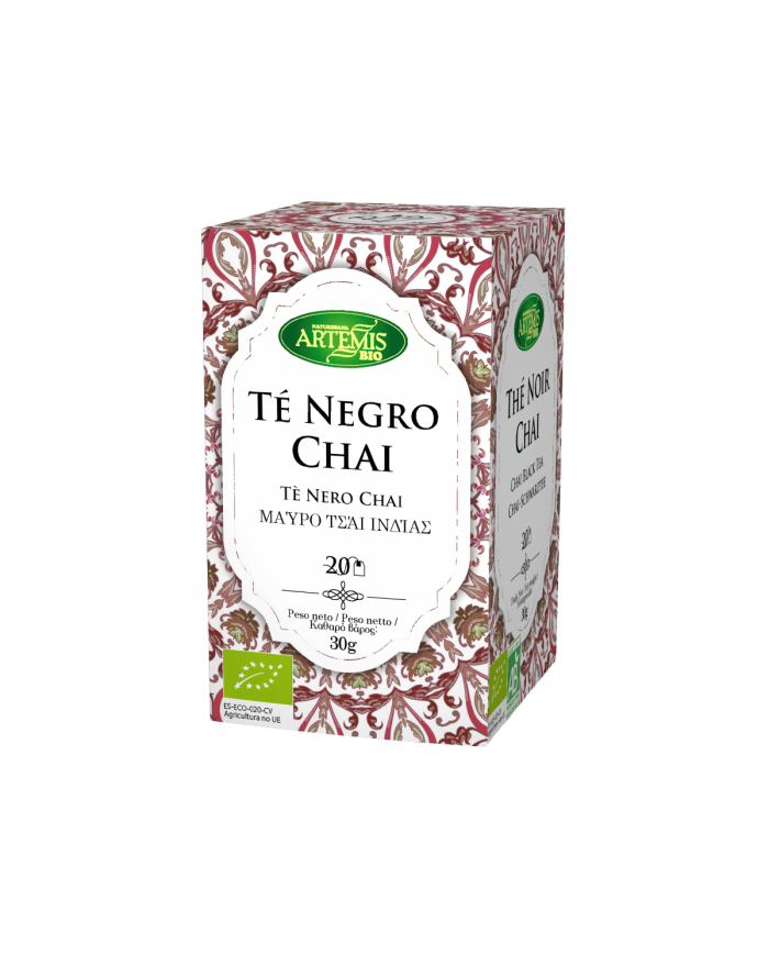 ARTEMIS Té Negro Chai Eco 20 filtros.