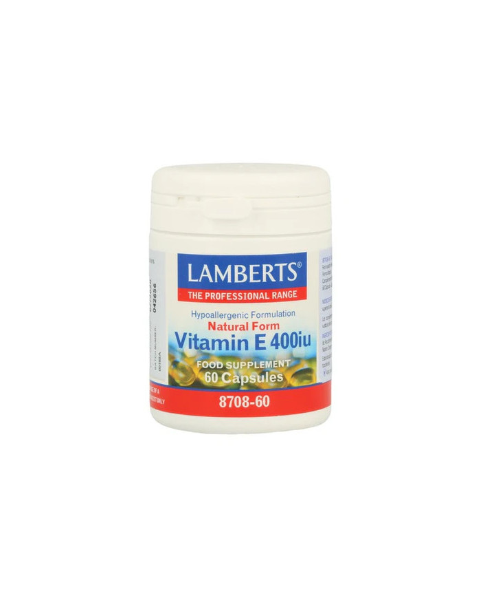LAMBERTS Vitamina E  60 CAP. 400 ui.