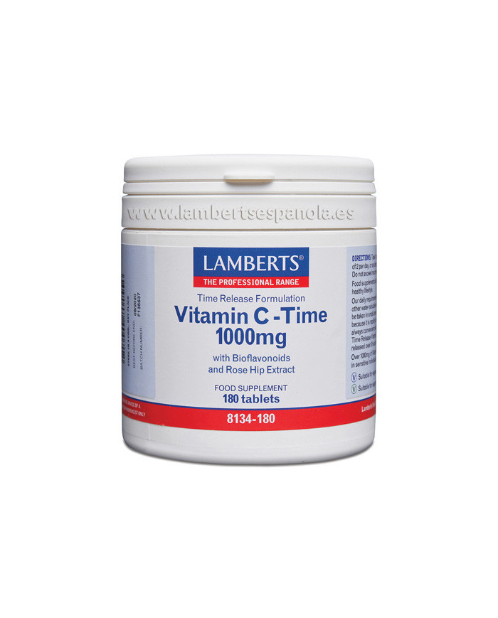 LAMBERTS Vitamina C 1000 mg. Bioflav. 180 tabletas