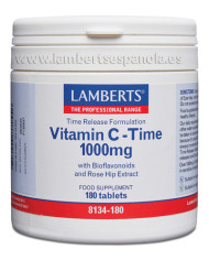 LAMBERTS Vitamina C 1000 mg. Bioflav. 180 tabletas