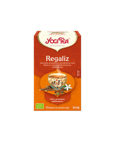 YOGI TEA Regaliz Licorice Bio 17 Filtros