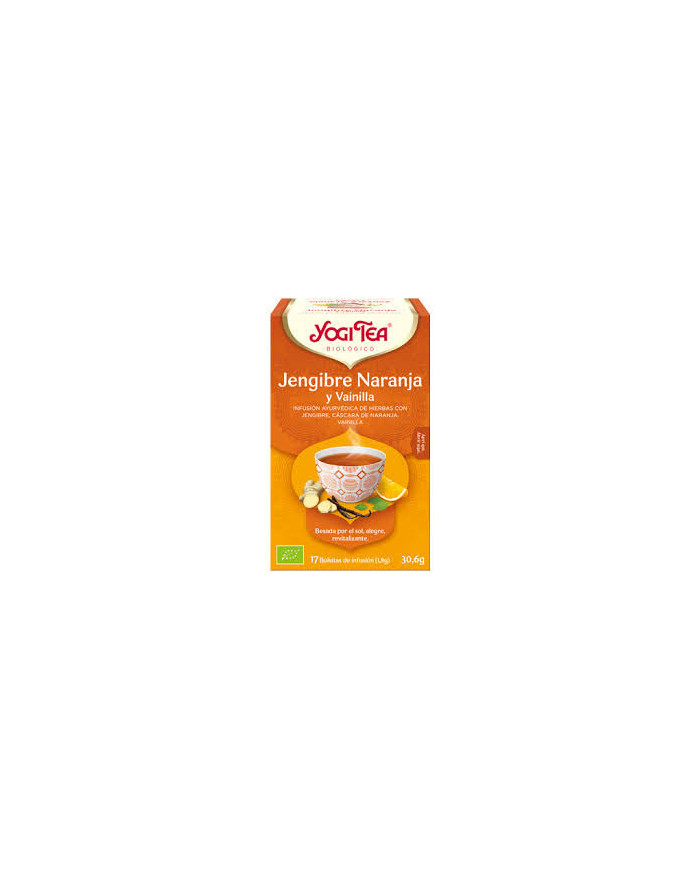 YOGI TEA Jengibre - Naranja - Vain.Bio 17 Filtros