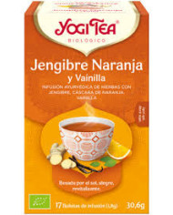 YOGI TEA Jengibre - Naranja - Vain.Bio 17 Filtros