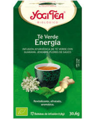 YOGI TEA Te Verde Energia Bio 17 Filtros
