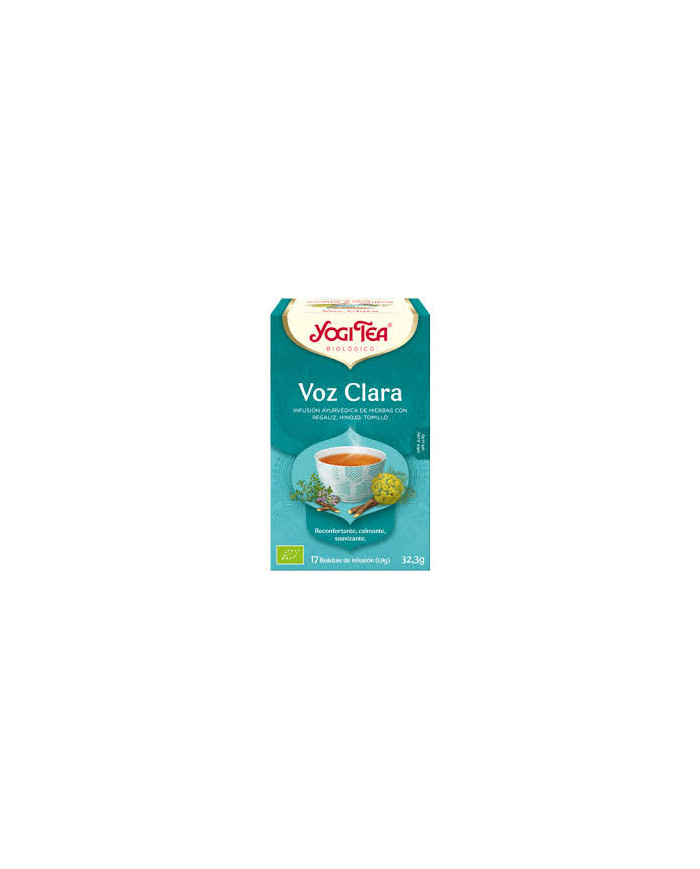 YOGI TEA Voz Clara Bio 17 Filtros