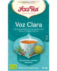YOGI TEA Voz Clara Bio 17 Filtros