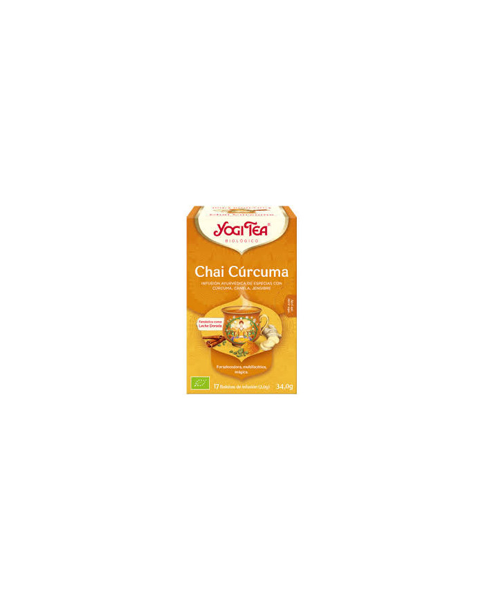 YOGI TEA Chai Cúrcuma Bio 17 Filtros