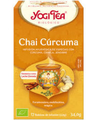 YOGI TEA Chai Cúrcuma Bio 17 Filtros