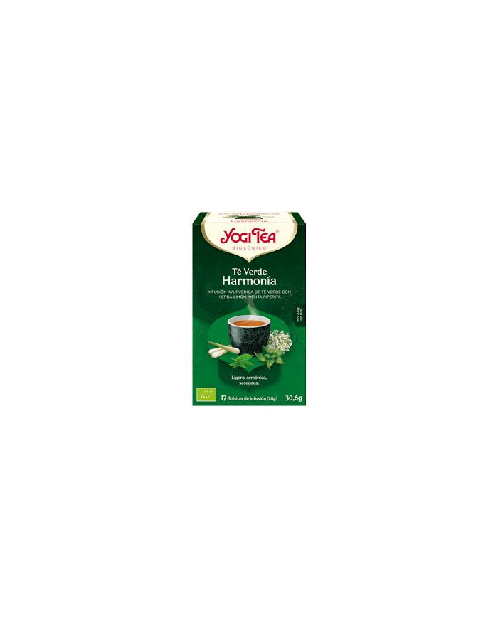 YOGI TEA Te Verde Harmonía Bio 17 Filtros