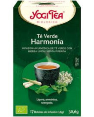 YOGI TEA Te Verde Harmonía Bio 17 Filtros