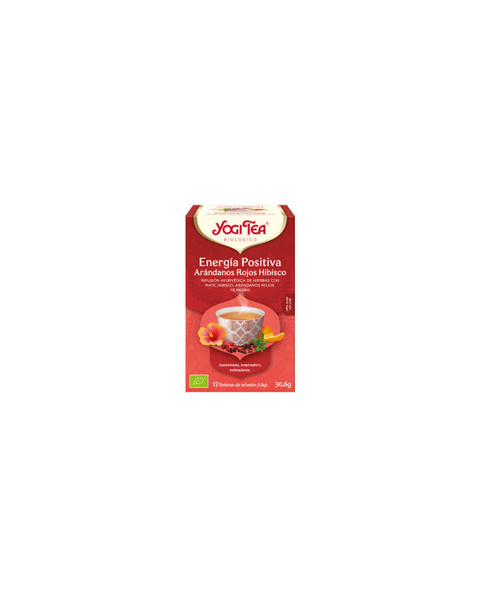 YOGI TEA Energía Positiva Arándanos Bio 17 Filtros