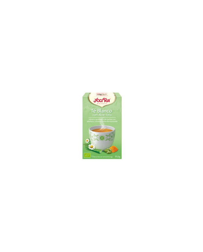 YOGI TEA Te Blanco Aloe Vera Bio 17 Filtros