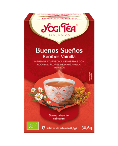 YOGI TEA Buenos Sueños Rooibos Vainilla Bio 17 Filtros