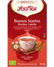 YOGI TEA Buenos Sueños Rooibos Vainilla Bio 17 Filtros