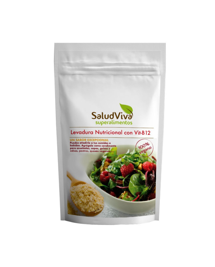 SALUD VIVA Levadura Nutricional con B 12 - 250 grs.