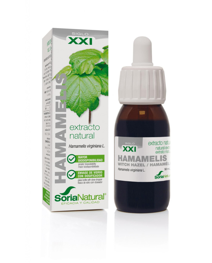 SORIA NATURAL Extracto Hamamelis 50 ml.