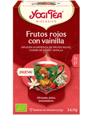 YOGI TEA Frutos Rojos con Vainilla 17 Filtros